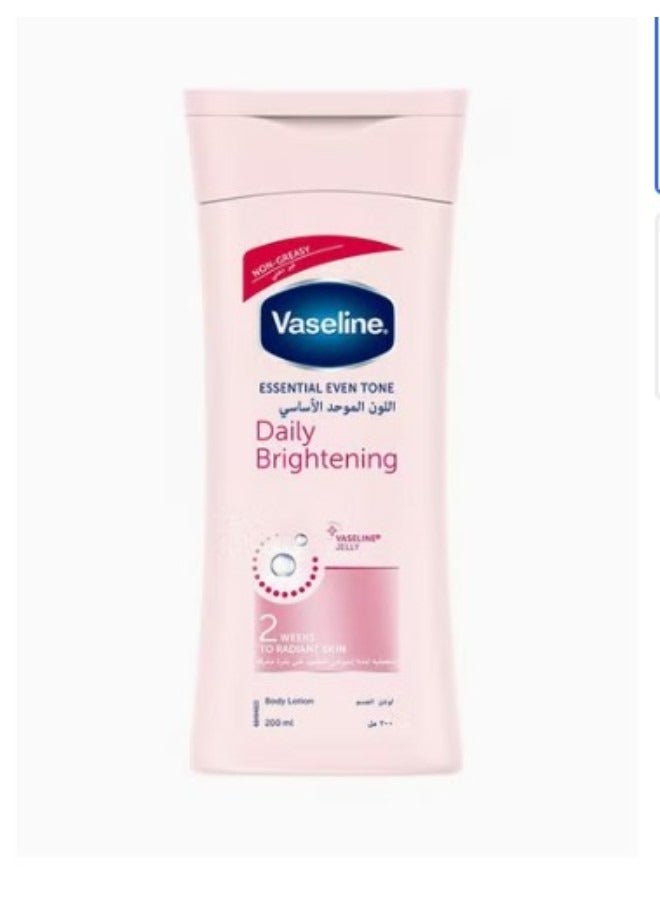 Vaseline Even Tone Body Lotion Pink 200ml - Image 1